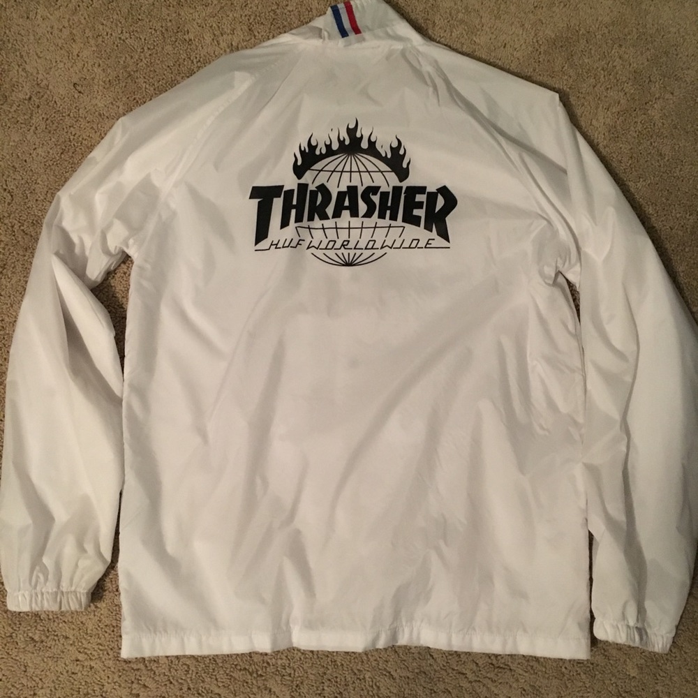 Thrasher x Huf windbreaker